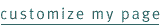 Customize this page